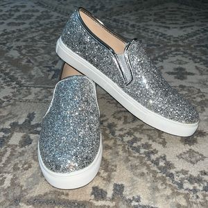 Silver AMS Shoes Size 7.5
